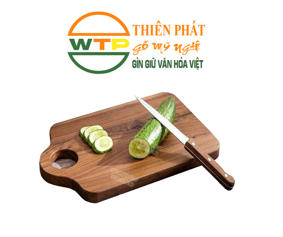 thớt được làm từ nhiều loại gỗ khác nhau đảm bảo đẹp và an toàn